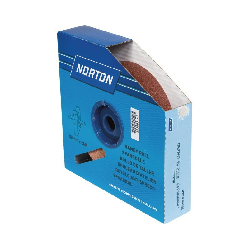 CORUNDUM CANVAS R222 50MMX25M GRADE 60 ROLL