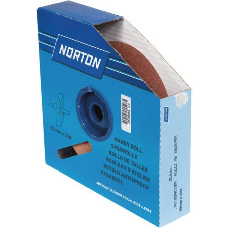 CORUNDUM CANVAS R222 50MMX25M GRADE 60 ROLL