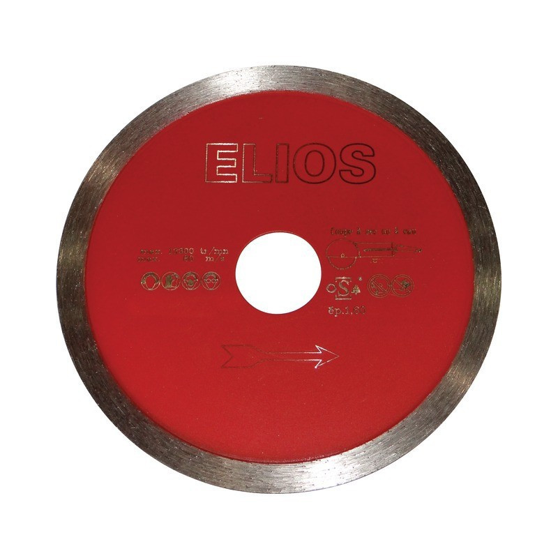 DIAMANTAFGESNEDEN LEMMET 125 X 1,6 X 22,2 MM