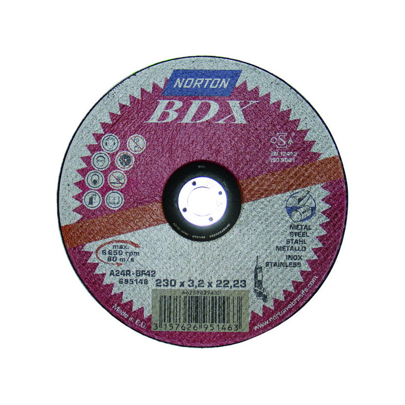 DISC 230X3.2X22.2 MD TBDX NORTON STEEL