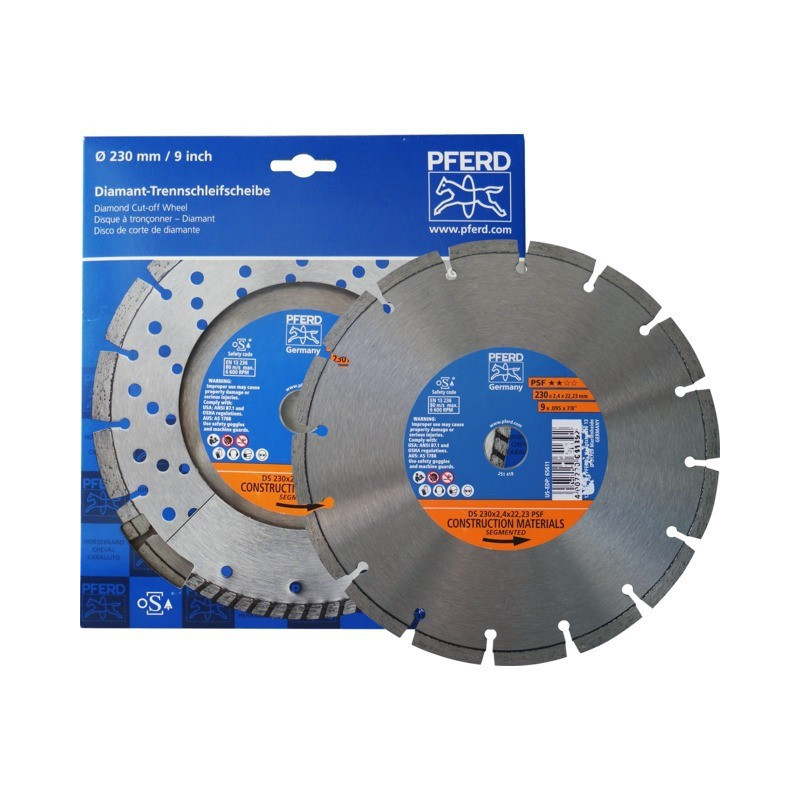 DISCO DIAMOND CUT-OFF 230 X 2,4 X 22,2 MM PSF DIAMOND