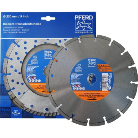 DISCO DIAMOND CUT-OFF 230 X 2,4 X 22,2 MM PSF DIAMOND