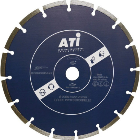 LAMA DIAMANTATA 230 X 2,6 X 22,2 MM