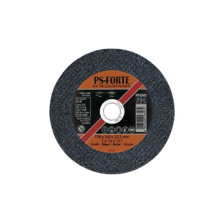 DISQUE À ÉBARBER MÉTAL 115 X 7,2 X 22,2 MM PS FORTE