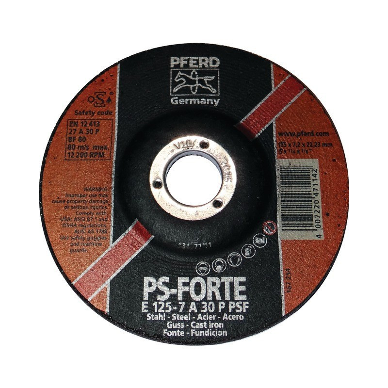DISCO DI DEBAVATURA METALLICO 125 X 7,2 X 22,2 MM PS STRONG