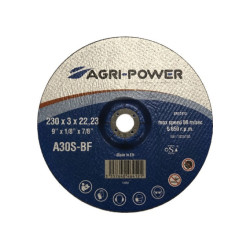 CUT-OFF DISC 230X3X22,2 AGRI-POWER OFFSET-HUB