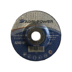 ONTBRAAMSCHIJF 125X6,5X22,2 AGRI-POWER OFFSET HUB