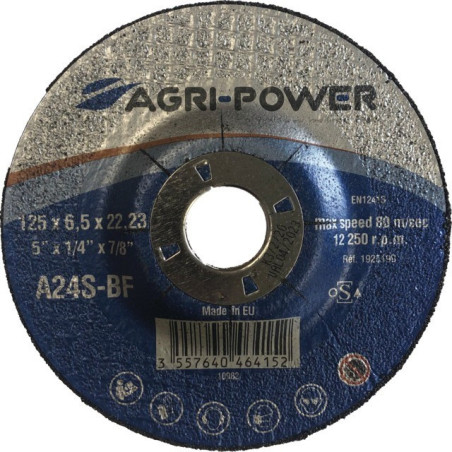 MOZZO OFFSET AGRI-POWER DISC 125X6.5X22.2