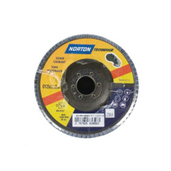 KOEPELVORMIGE KLEP 125 MM KORREL 80 BLUE PRO