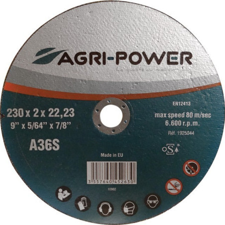 METALLSCHNEIDE-SCHEIBE 230X2X22,23 SET MIT 5