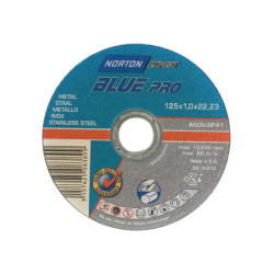 DISCO DI TAGLIO IN METALLO/ACCIAIO INOX 125 X 1 X 22,2 MM BLUE PRO