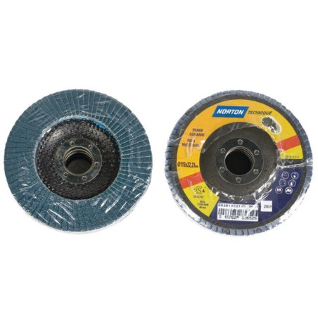 KOEPELVORMIGE KLEPSCHIJF 115 MM KORREL 60 BLUE PRO