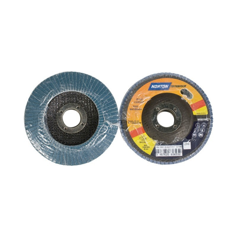 KOEPELVORMIGE KLEP 115 MM KORREL 80 BLUE PRO