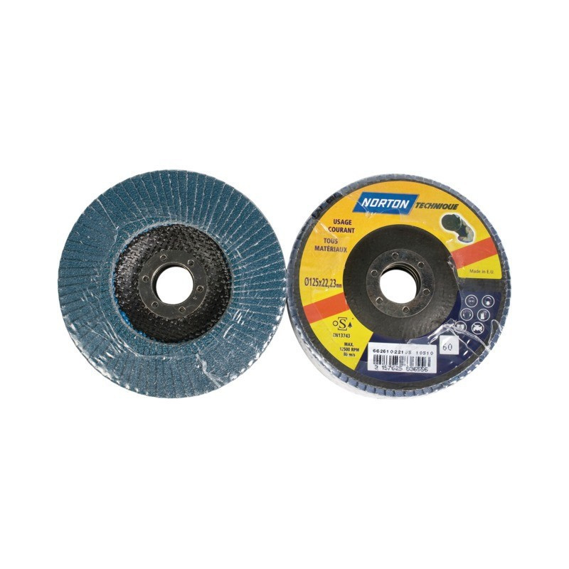 DISCO A PALA CUPOLATA, GRANA 125 MM 60 BLUE PRO