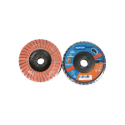 KUPPELFLÜGELSCHEIBE 125 MM KÖRNUNG 60 ORANGE POWER