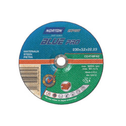 MATERIALI DEL DISCO DI TAGLIO 230 X 3,2 X 22,2 MM BLUE PRO