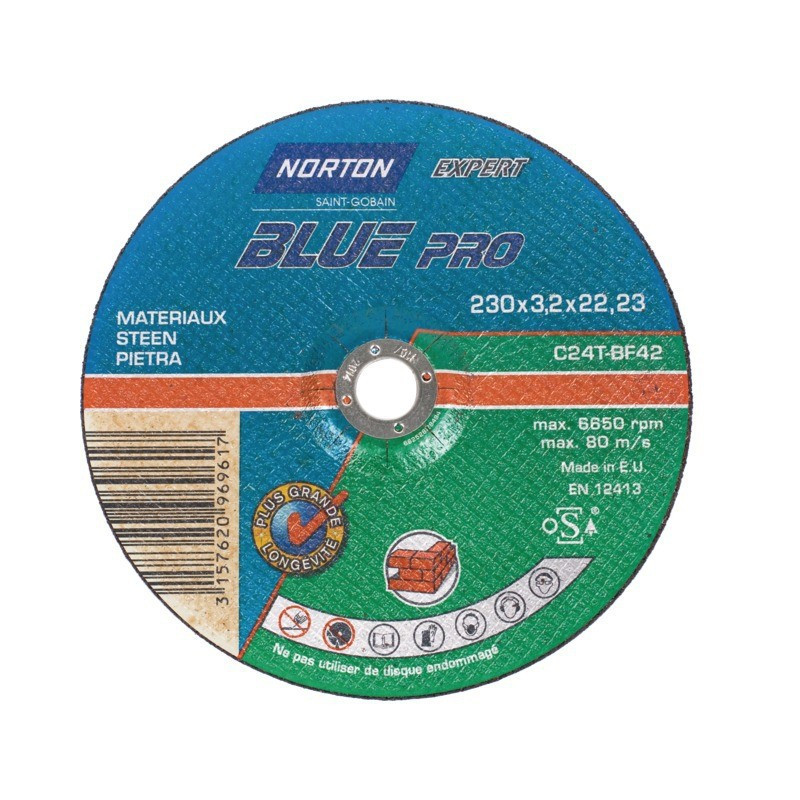 CUT-OFF DISC MATERIALIEN 230 X 3,2 X 22,2 MM BLUE PRO