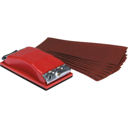 SCID Clamp Schuurblok - Met 10 Schuurplaten - 120, 80 en 40 korrels