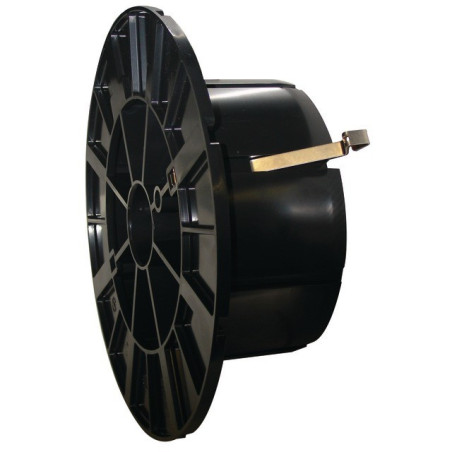 METALEN FLENS MET ENKELE SPOELADAPTER