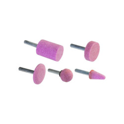 Set van 5 multiform-slijpwielen op schacht - SCID