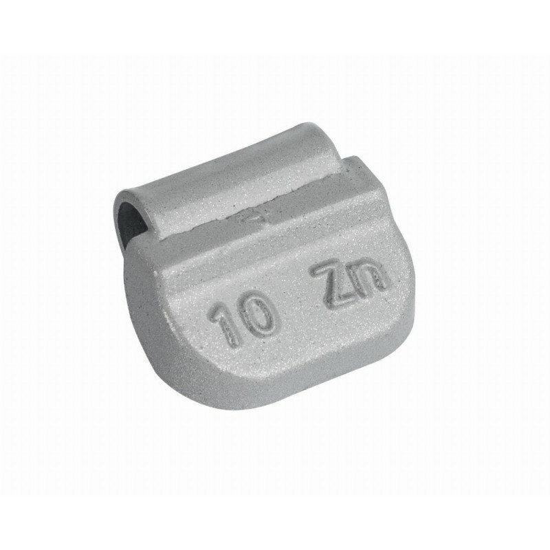 Image : "Masses à clipser zinguées pour jantes : équilibrage précis et montage facile.