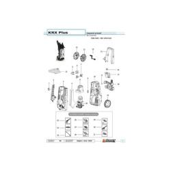 DETERGENTE PER ACQUA FREDDA KRKX 1450 PLUS 8L/MIN 160 BAR