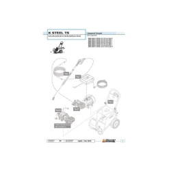 K STEEL TS PULITORE PER ACQUA FREDDA 21L/MIN 210 BAR