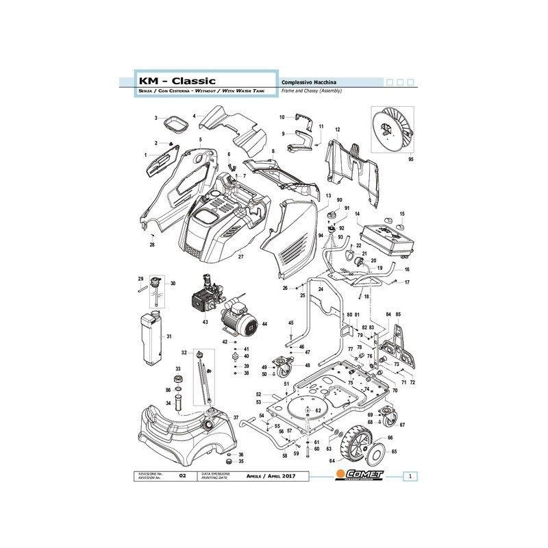 WARMWASSERREINIGER KM CLASSIC 15L/MIN 170 BAR