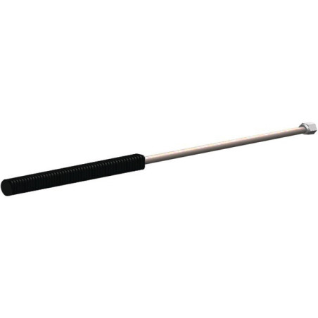 ENKELE LANS 700 MM RECHT STALEN M 1/4 F1/4