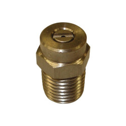 EDELSTAHLDÜSE CAL 045 FLACHSTRAHL 25° GEWINDE M1/4 (KASTEN)