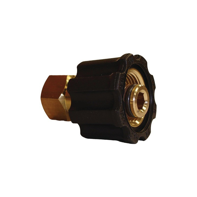 ACCOPPIATORE A QUADRANTE FEMMINA M 22 - F G 3/8 (SCATOLA)