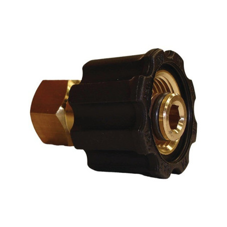 ACCOPPIATORE A QUADRANTE FEMMINA M 22 - F G 3/8 (SCATOLA)