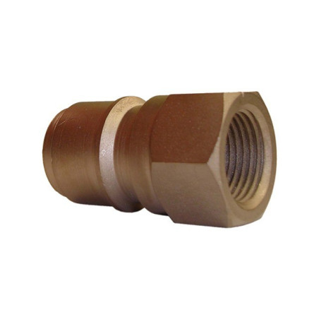 ROESTVRIJSTALEN SNELKOPPELING MANNELIJK - F G 3/8 (DOOS)