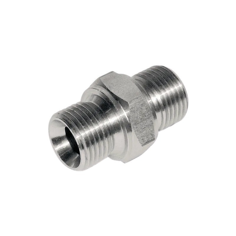 ACCESSORIO IN ACCIAIO M BSP 3/8 - M C 3/8 (SCATOLA)