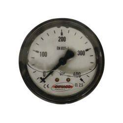 400 BAR ACHTERDRUKMETER M1/4 (BOX)