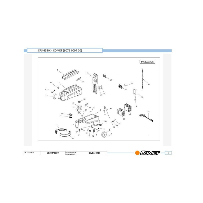 ASCIUGATORE DEPURATORE CPS 45BX COMET