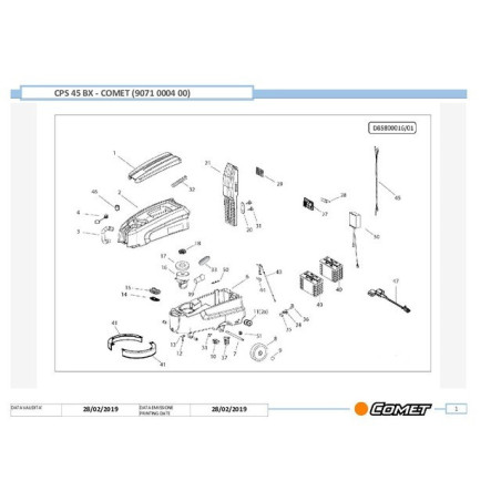 ASCIUGATORE DEPURATORE CPS 45BX COMET