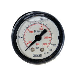 MANÓMETRO 160B SALIDA AXIAL M 1/8 G KA3000 COMET