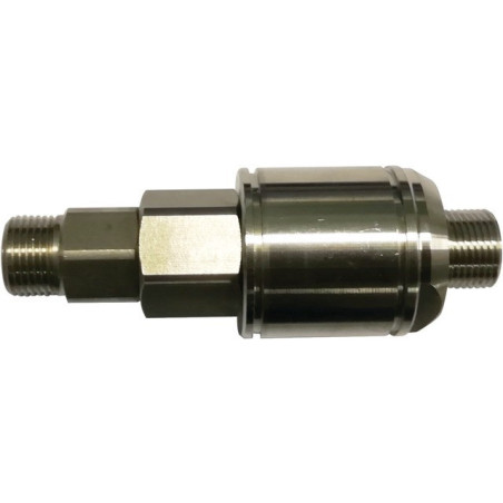 VOLLSTÄNDIGER DREHVERBAND AUS EDELSTAHL G 3/8 M-G 3/8 M