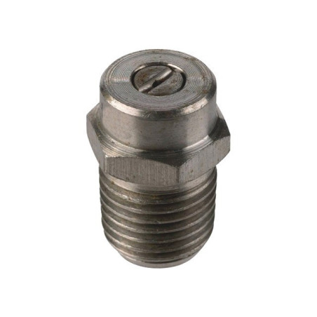 FLAT JET CLEANER NOZZLE 25 GRADEN M1/4 ROESTVRIJ STAAL 25055