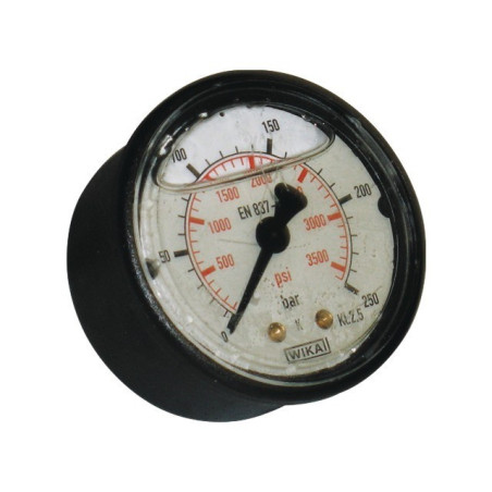 MANOMETRE 250 BARS FILT 1/4 POSTERIEUR COMET