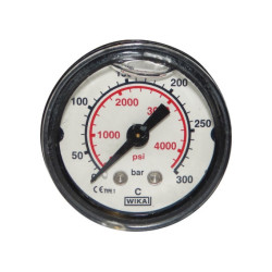 DRUCKMESSER 0–300 BAR 40 mm 1/8'' AXIALKOMET