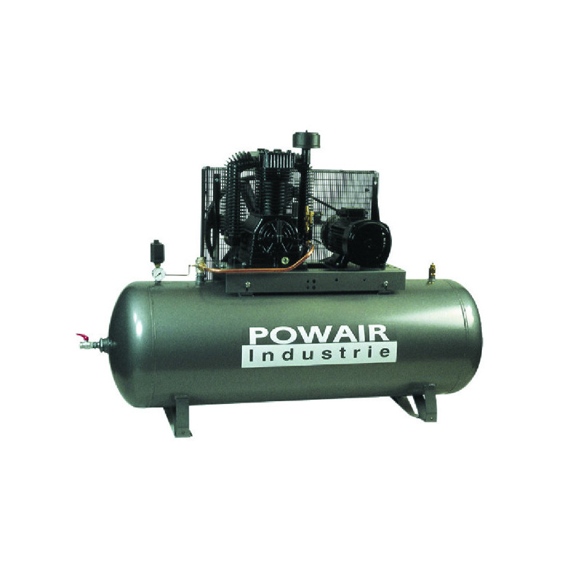 COMPRESOR 5,5HP 500L 35M3 TRI INDUSTRY DE DOS ETAPAS