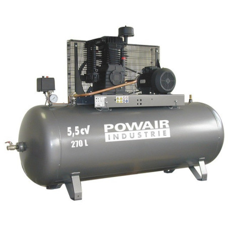 COMPRESSOR 270L 5,5 PK DRIEFASIG 35M³