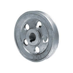 POLEA DE MOTOR DE DOBLE RANURA D140 ALES 28