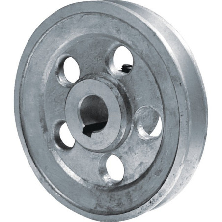 POLEA DE MOTOR DE DOBLE RANURA D140 ALES 28