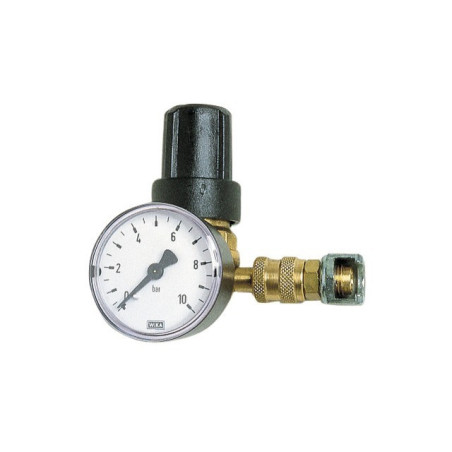 1/4" INNENDRUCKREGLER MIT PRODIF-BLISTER-SCHNELLKUPPLUNG