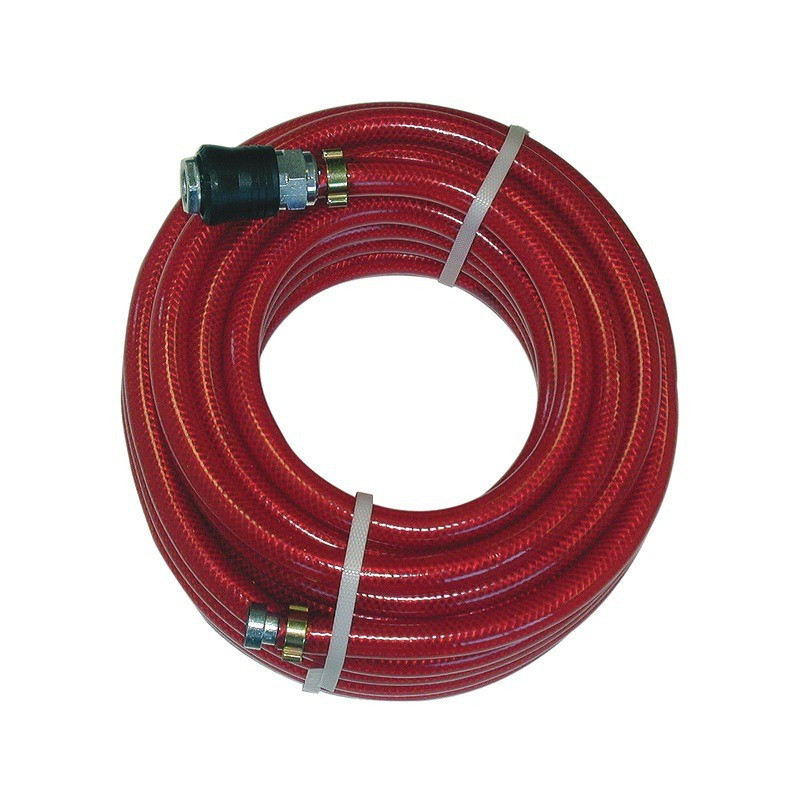8X13 MM PVC-LUFTSCHLAUCH MIT LG 10 M PRODIF-SCHNELLKUPPLUNGEN
