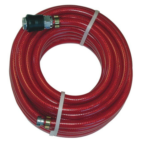8X13 MM PVC-LUFTSCHLAUCH MIT LG 10 M PRODIF-SCHNELLKUPPLUNGEN