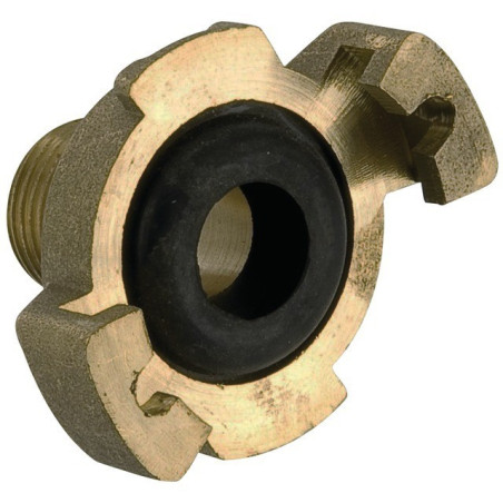 MONTAJE EXPRÉS MACHO PN10 DE LATÓN DE 1"